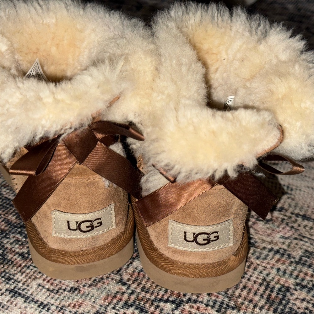 UGG Brown Shearling Boots